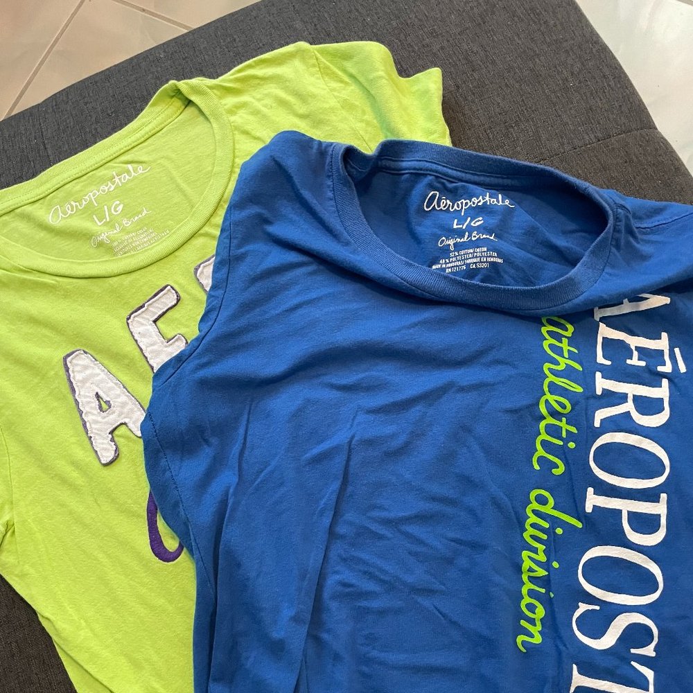Aeropostale Tee Set Size Large
